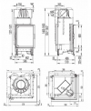 Austroflamm KV 55x55x68 K