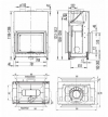 Austroflamm KV 66x51 S obojstranné