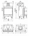 Austroflamm KV 75x57 K