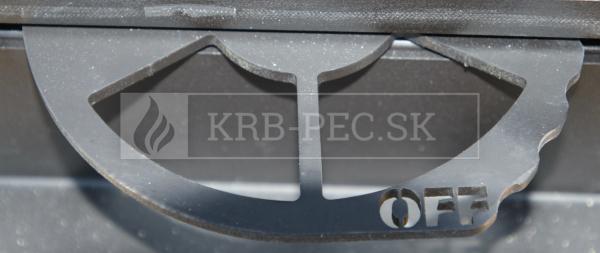 Hergóm SERE 70 krbová kazeta čierna s liatinovým ohniskom krb-pec