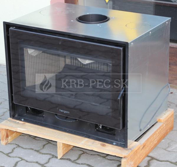 Hergóm SERE 70 krbová kazeta čierna s liatinovým ohniskom krb-pec