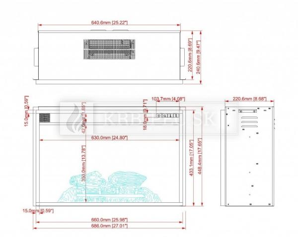 Flame Insert 26