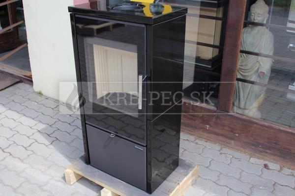 Romotop LAREDO F 01 kvalitné, designové, oceľové krbové kachle a keramikou krb-pec
