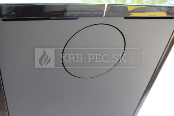 Romotop LAREDO F 01 kvalitné, designové, oceľové krbové kachle a keramikou krb-pec
