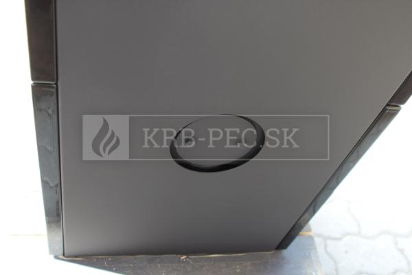 Romotop LAREDO F 01 kvalitné, designové, oceľové krbové kachle a keramikou krb-pec