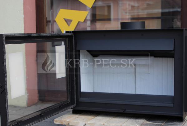 Kratki JAS 6 teplovzdušná rovná krbová vložka krb-pec