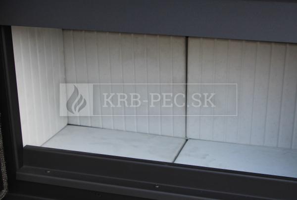 Kratki JAS 6 teplovzdušná rovná krbová vložka krb-pec
