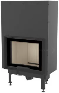 Kratki NADIA 10 G teplovzdušná krbová vložka s výsuvnými dvierkami a rovným presklením