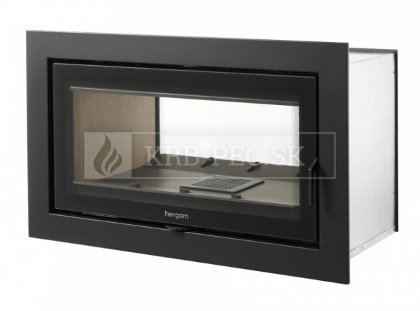 Hergom SERE 100 2C krbová kazeta s priehľadným presklením krb-pec
