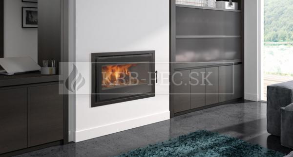 Hergóm NATURE 80 krbová kazeta s termostatickým diaľkovým ovládaním krb-pec