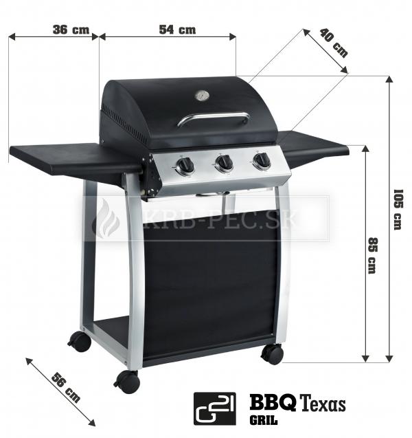 GRIL G21 Texas BBQ 3