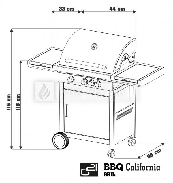 GRIL G21 California BBQ