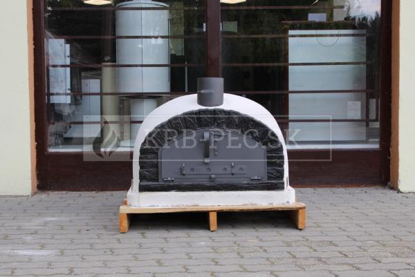Pizza pec Brazz 100 vpredu izolovaná krb-pec