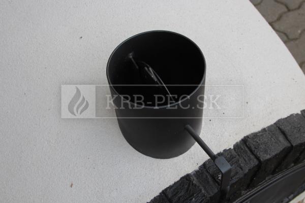 Pizza pec Brazz 100 vpredu izolovaná krb-pec