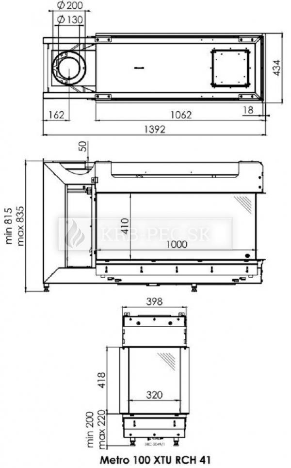 Metro 100 XTU