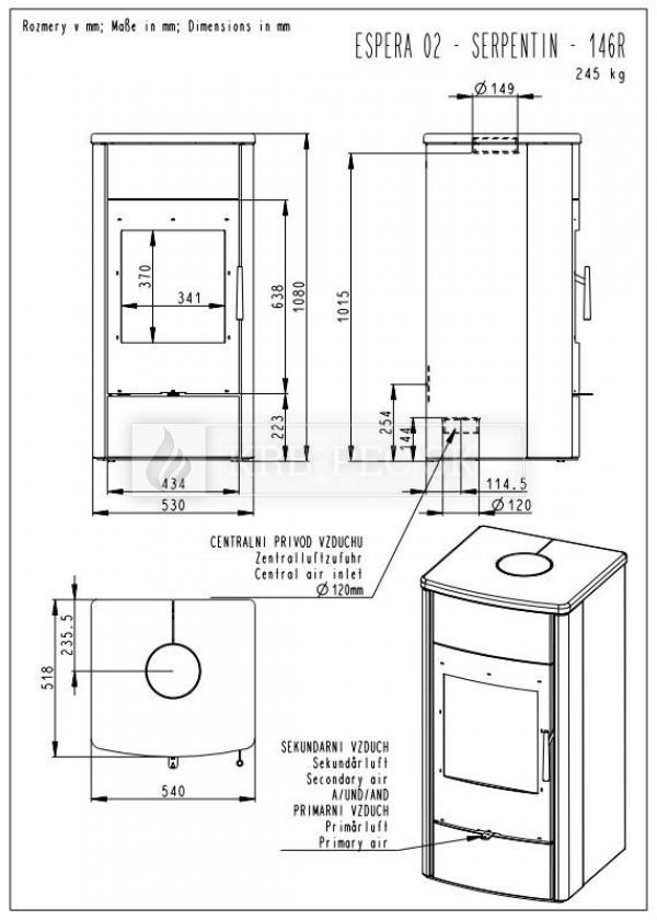 Romotop ESPERA 02 mastenec s TV