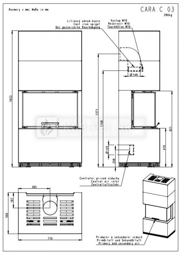 Romotop CARA C 03 plech
