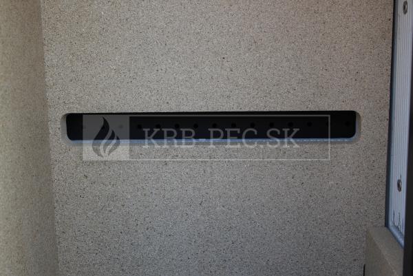 Nestor Martin TQH13 teplovzdušné krbové kachle s rovným presklením krb-pec