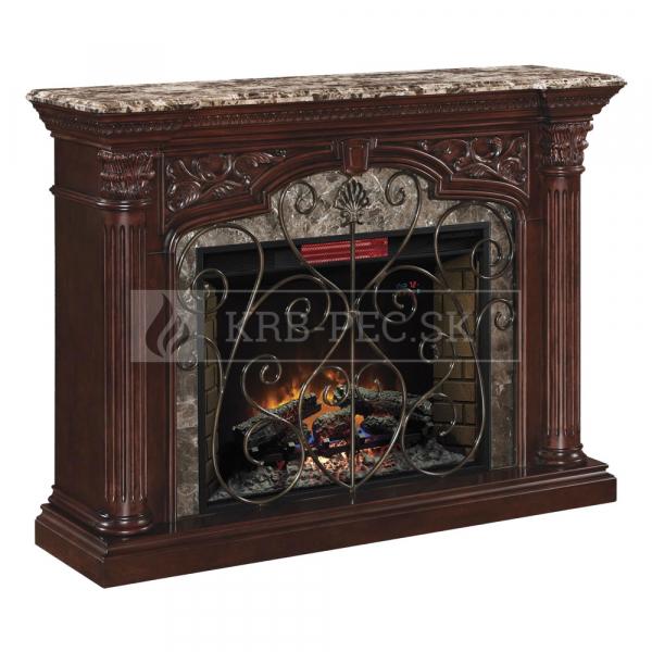 Classic Flame Astoria elektrický krb 3D krb-pec