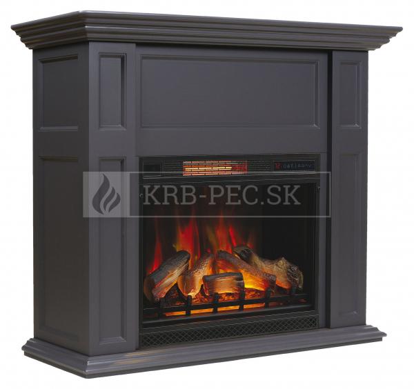 Classic Flame Sula grafit 3D elektrický krb krb-pec