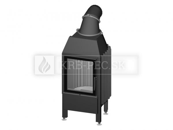 Spartherm Mini Z1 7kW 57 rovná kozubová vložka krb-pec