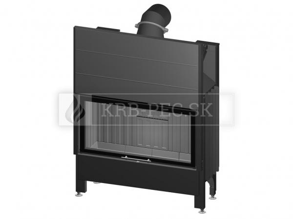 Spartherm Varia M100 rovná kozubová vložka krb-pec