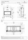 Spartherm Varia M100 rovná kozubová vložka krb-pec
