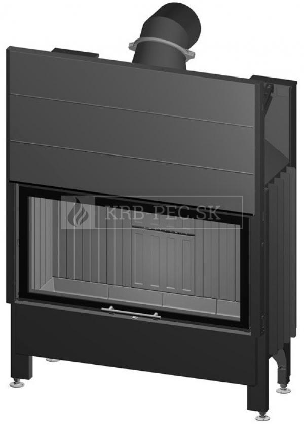 Spartherm Varia M100 rovná kozubová vložka krb-pec
