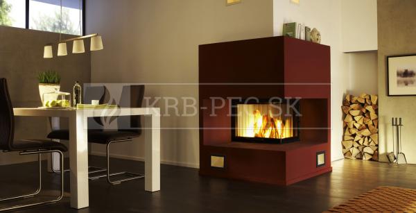 Spartherm Varia 2 L/R 57h rohová kozubová vložka krb-pec