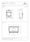 Spartherm Global 1V 60 rovná kozubová vložka krb-pec