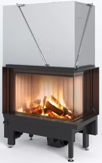 Spartherm Premium V 2LR 80h rohová krbová vložka s výsuvnými dvierkami