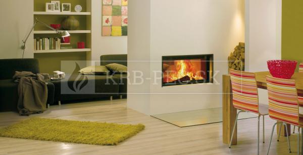 Spartherm Varia A FDh obojstranná kozubová vložka s výsuvnými dvierkami krb-pec