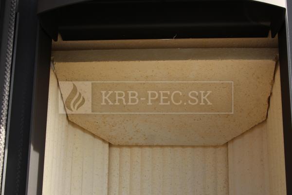 Romotop LUGO N 01 keramické krbové kachle krb-pec