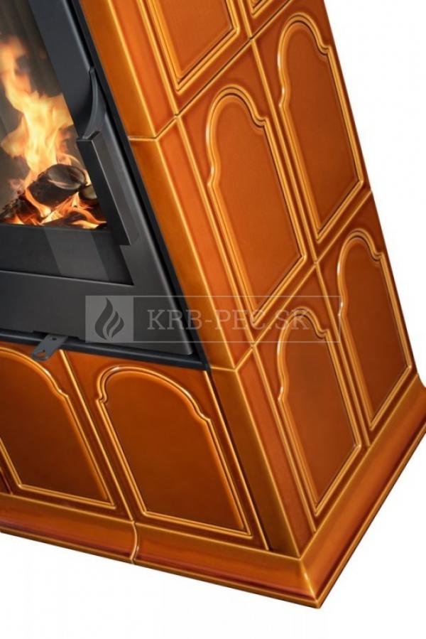 Hein Gremio 2 klasické keramické kachle krb-pec