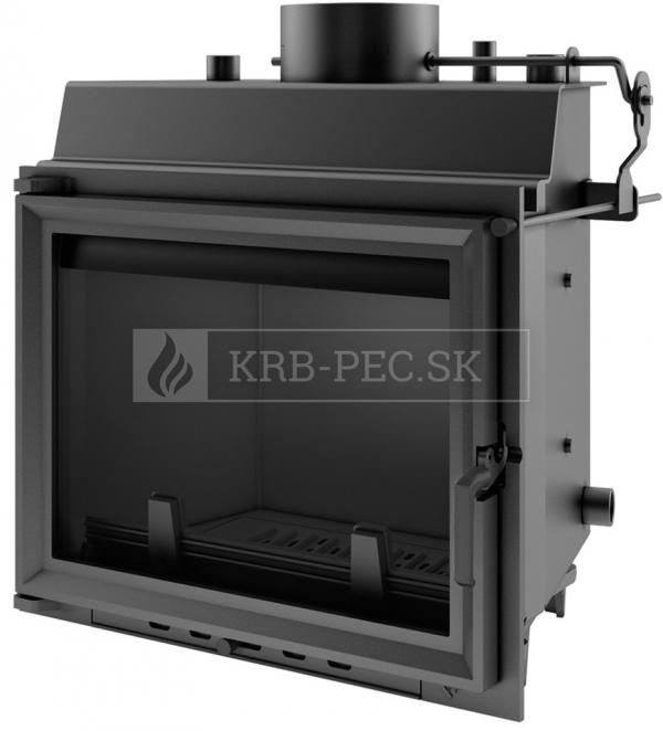 Kratki Antek 8 W krb s teplovodným výmenníkom krb-pec