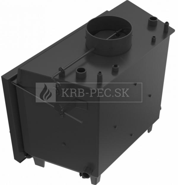 Kratki Wiktor DECO W krbová vložka s teplovodným výmenníkom a DECO sklom krb-pec