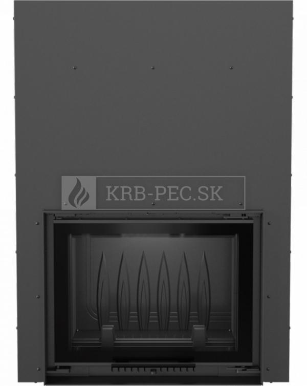 Kratki Zuzia G teplovzdušná krbová vložka gilotína krb-pec