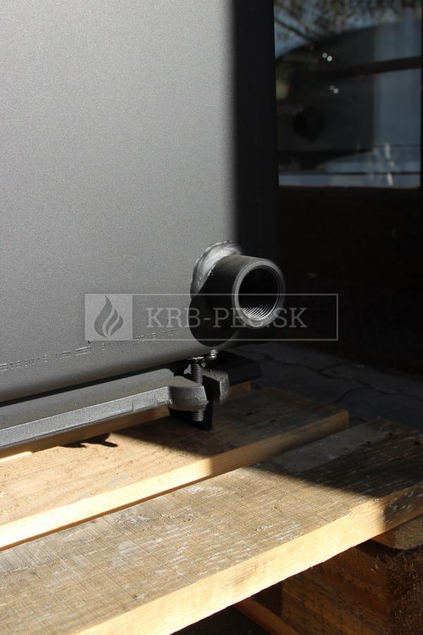 Kratki Zuzia 15 DECO W krbová vložka s teplovodným výmenníkom a DECO sklom krb-pec