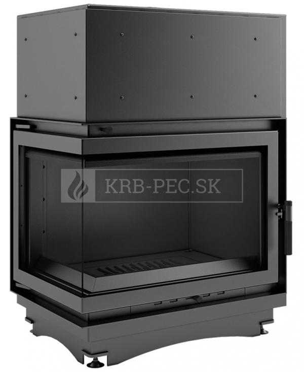 Kratki Zuzia 15 L BS W teplovodná krbová vložka ľavé krb-pec
