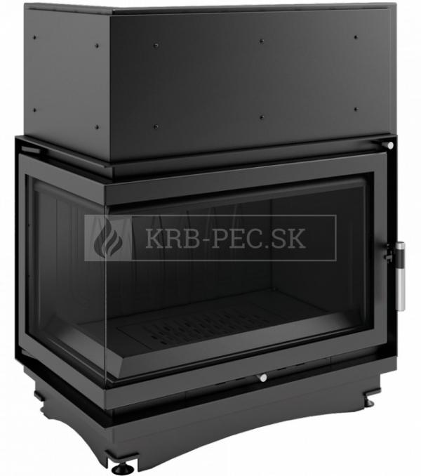 Kratki Oliwia L BS teplovzdušná krbová vložka ľavé presklenie krb-pec