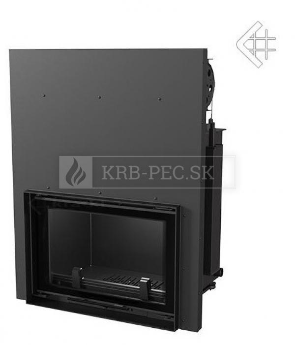 Kratki Oliwia 22 W G teplovodná krbová vložka s výsuvným otváraním krb-pec