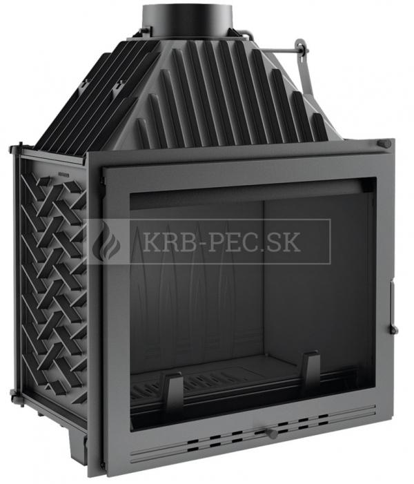 Kratki Amelia LUX teplovzdušná krbová vložka krb-pec