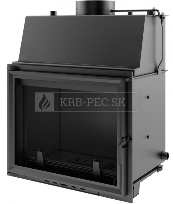 Kratki Amelia 24 W výkonná teplovodná krbová vložka krb-pec