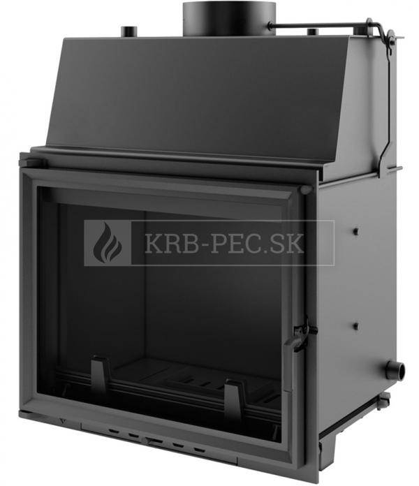 Kratki Amelia 30 W výkonná teplovodná krbová vložka krb-pec