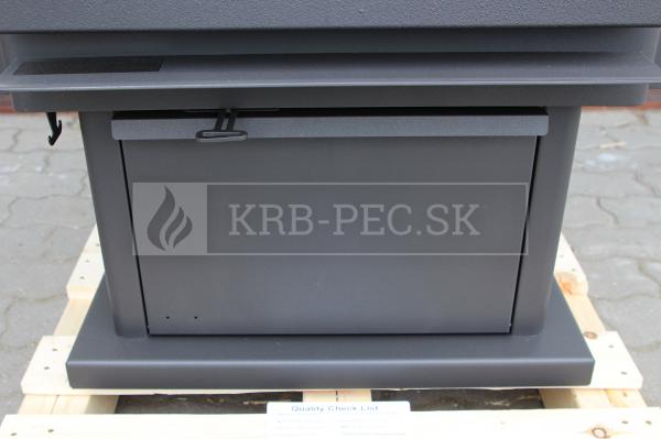 Regency F5100B kanadské liatinové krbové kachle s dvojstupňovým hybridným katalytickým spaľovaním krb-pec