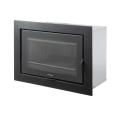 Hergom SERE 100 krbová kazeta čierna - čelný rám model 2 krb-pec