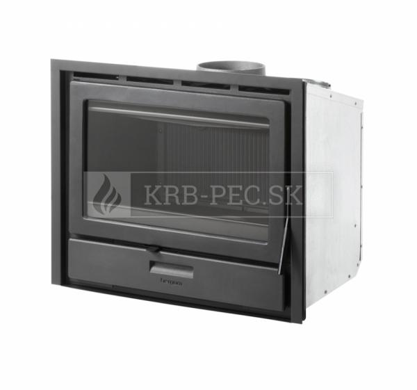 Hergóm C-12 liatinová krbová vložka s ventilátormi krb-pec