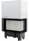 Kratki VNP 810/410 G výkonný rohový krb s výsuvným otváraním dvierok pravé krb-pec