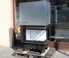 Kratki VNP 810/410 G výkonný rohový krb s výsuvným otváraním dvierok pravé krb-pec