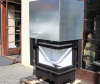 Kratki VNP 810/410 G výkonný rohový krb s výsuvným otváraním dvierok pravé krb-pec